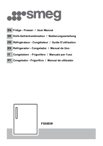 Mode d’emploi Smeg FS08EW Réfrigérateur