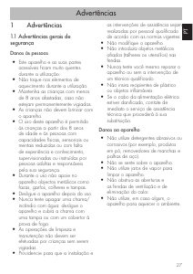 Manual Smeg CPR915P Gaveta de aquecimento