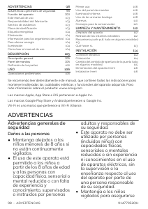 Manual de uso Smeg CVI121G Vinoteca