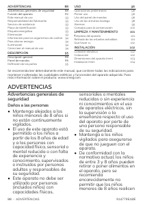 Manual de uso Smeg CVI138RG Vinoteca