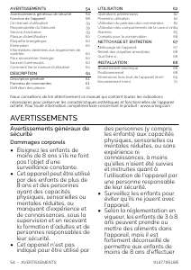 Mode d’emploi Smeg CVI638RN3 Cave à vin