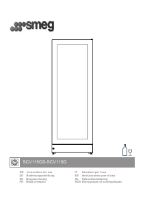 Manuale Smeg SCV115GS Cantinetta vino