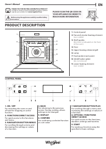 Manuale Whirlpool WOI78FPT1SBA Forno