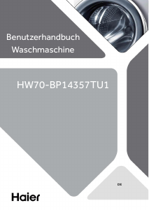 Bedienungsanleitung Haier HW70-BP14357TU1 Waschmaschine