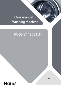 Bedienungsanleitung Haier HW80-B14959TU1 Waschmaschine