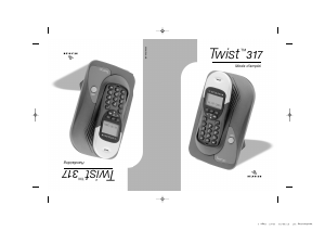 Handleiding Belgacom Twist 317 Draadloze telefoon