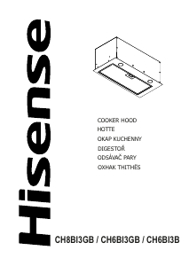Handleiding Hisense CH6BI3B Afzuigkap