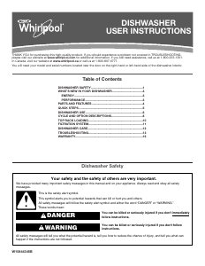 Manual de uso Whirlpool WDF330PAHS Lavavajillas