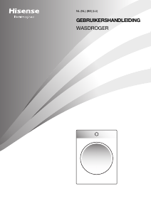 Handleiding Hisense DH3V800UB/BLX Wasdroger