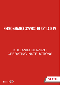 Bruksanvisning Vestel 32VH3010 LCD TV