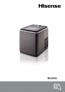 Manual de uso Hisense IMC2000A Máquina de hacer hielo
