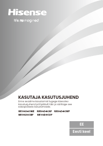Vadovas Hisense RR106D4CWE Šaldytuvas