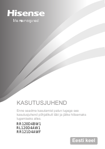 Vadovas Hisense RR121D4AWF Šaldytuvas