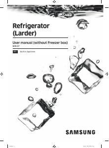 Bruksanvisning Samsung BRR297235WW Kylskåp