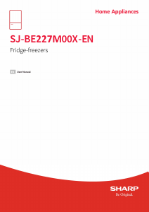 Bruksanvisning Sharp SJ-BE227M00X-EN Kyl-frys