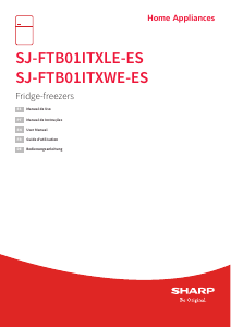 Bruksanvisning Sharp SJ-FTB01ITXWE-ES Kyl-frys
