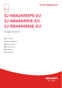 Bruksanvisning Sharp SJ-NBA44IMXIE-EU Kyl-frys