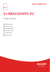 Εγχειρίδιο Sharp SJ-NBA31DHXPC-EU Ψυγειοκαταψύκτης