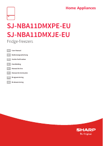 Bruksanvisning Sharp SJ-NBA11DMXPE-EU Kyl-frys