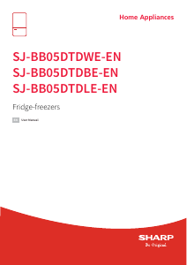 Bruksanvisning Sharp SJ-BB05DTXBE-EN Kyl-frys