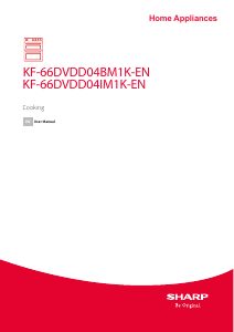 Handleiding Sharp KF-66DVDD04IM1K-EN Oven