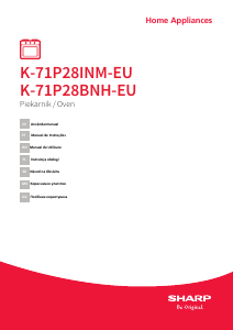 Прирачник Sharp K-71P28INM-EU Рерна