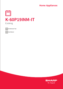 Handleiding Sharp K-60P19INM-IT Oven