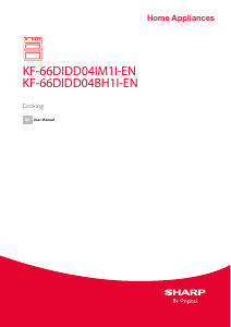 Handleiding Sharp KF-66DIDD04BH1I-EN Oven