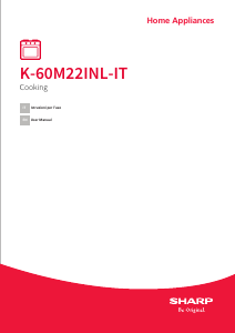 Handleiding Sharp K-60M22INL-IT Oven