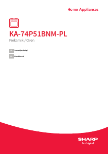 Handleiding Sharp KA-74P51BNM-PL Oven