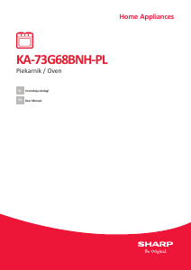 Bruksanvisning Sharp KA-73G68BNH-PL Ugn