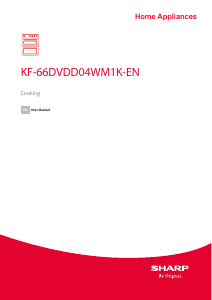 Handleiding Sharp KF-66DVDD04WM1K-EN Oven