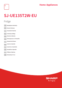 Manual Sharp SJ-UE135T2W-EU Frigider