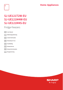 Bedienungsanleitung Sharp SJ-UE121T2W-EU Kühlschrank