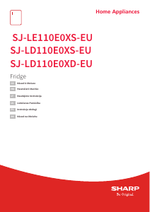 Rokasgrāmata Sharp SJ-LE110E0XS-EU Ledusskapis