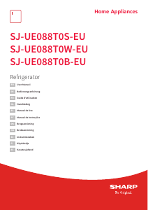 Bedienungsanleitung Sharp SJ-UE088T0S-EU Kühlschrank
