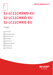 Manual Sharp SJ-LC11CMXWD-EU Frigorífico