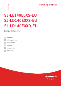 Handleiding Sharp SJ-LE140E0XS-EU Koelkast