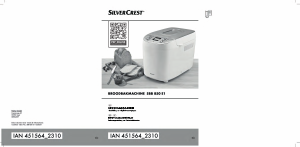 Bedienungsanleitung SilverCrest IAN 451564 Brotbackautomat