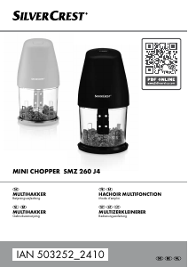 Brugsanvisning SilverCrest IAN 503252 Minihakker