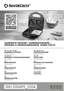 Brugsanvisning SilverCrest IAN 500499 Kontaktgrill