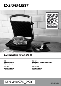 Brugsanvisning SilverCrest IAN 490576 Kontaktgrill