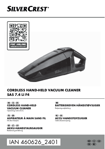Mode d’emploi SilverCrest IAN 460626 Aspirateur à main