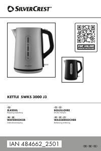 Brugsanvisning SilverCrest IAN 484662 Elkedel