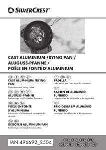 Manual SilverCrest IAN 496692 Panela