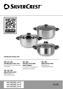 Bedienungsanleitung SilverCrest IAN 483388 Pfanne