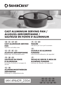 Bedienungsanleitung SilverCrest IAN 496429 Pfanne