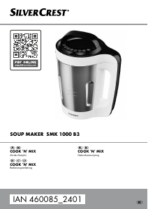 Bedienungsanleitung SilverCrest IAN 460085 Soupmaker