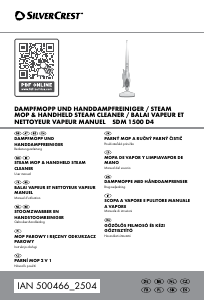 Manual de uso SilverCrest IAN 500466 Limpiador de vapor