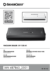 Mode d’emploi SilverCrest IAN 487863 Appareils de mise sous vide